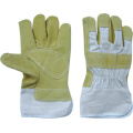 Pig Split Leather Full Palm Working Glove (3591)